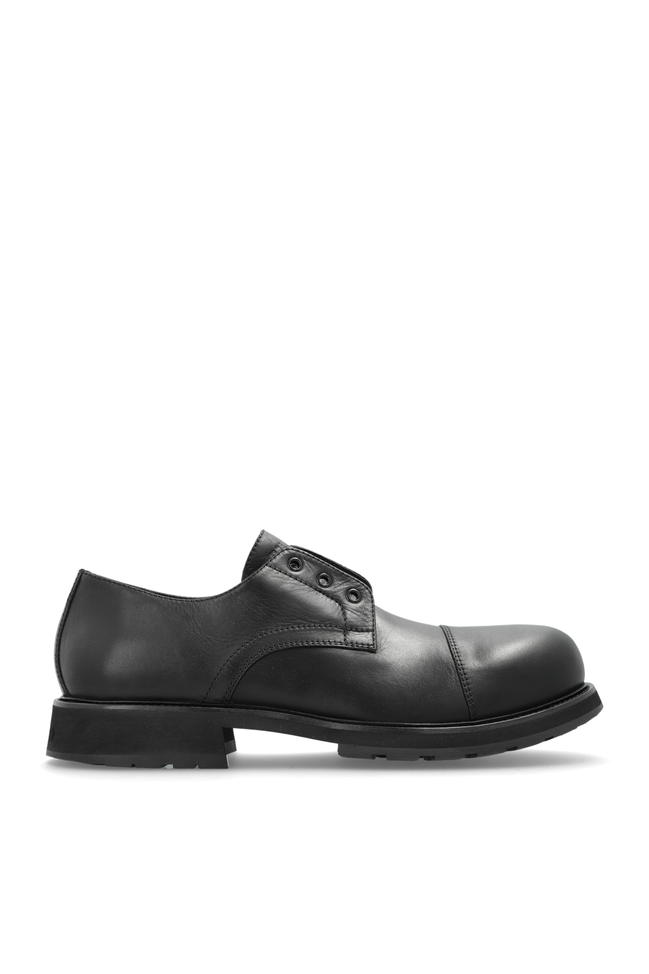 Black 'Truck Derby' leather shoes Balenciaga - Vitkac GB